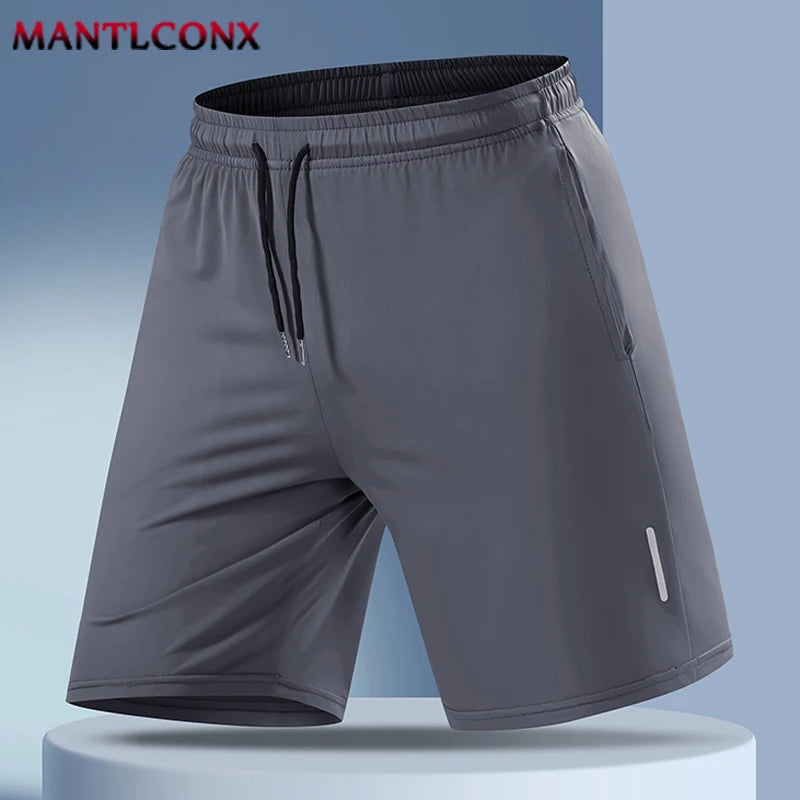 Summer Sport Men's Shorts Quick Dry Gym Fitness Short Pants Men Running Jogging Shorts Men Training Bottom Loose Casual Wear