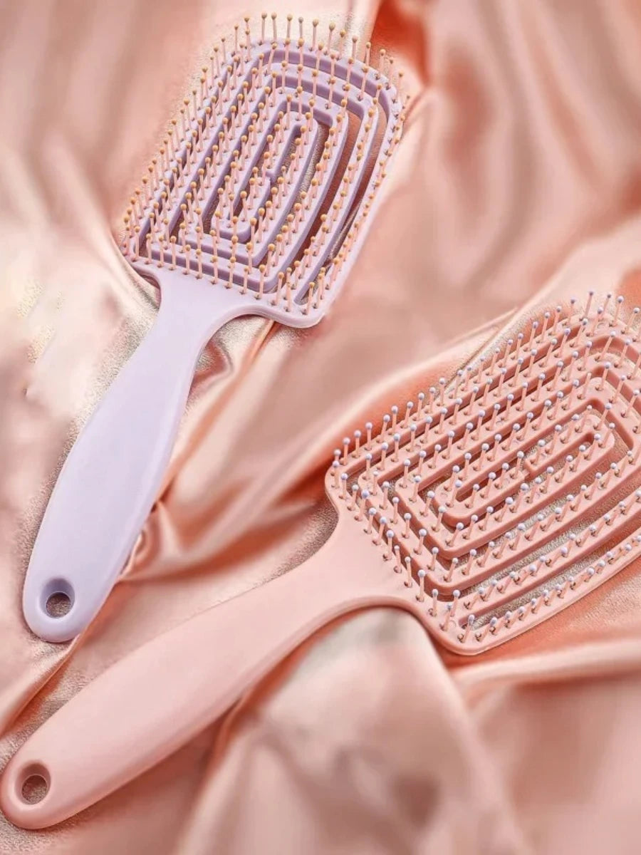 1pcs Massage Combs Salon Wet Hair Brush Women's Hairdressing Styling Hairdressing Tools Anti static Exfoliating Combs