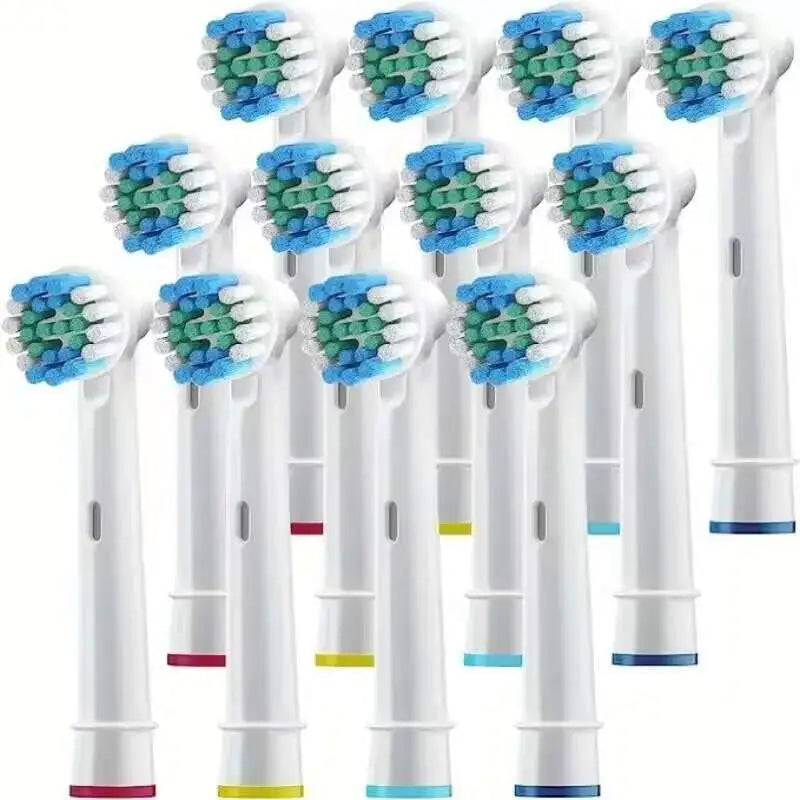 4pcs/12pcs/16pcs/20pcs Compatible With Oral-B Braun Replacement Toothbrush Heads - Professional Electric Toothbrush Heads