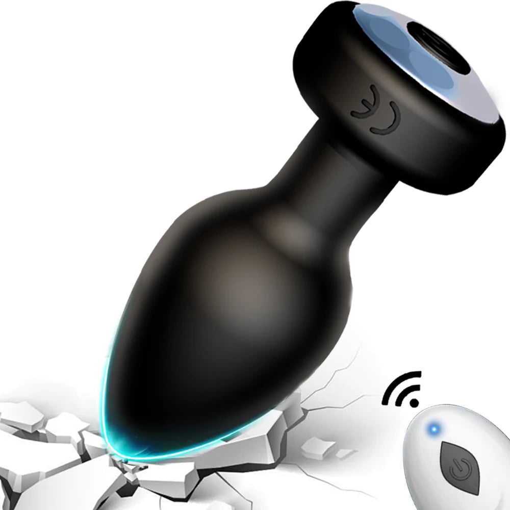 Anal Vibrator Butt plug Wireless Remote Control Men Prostate Massager Female Vagina Masturbator Sex Toy For Couples Sex Supplies