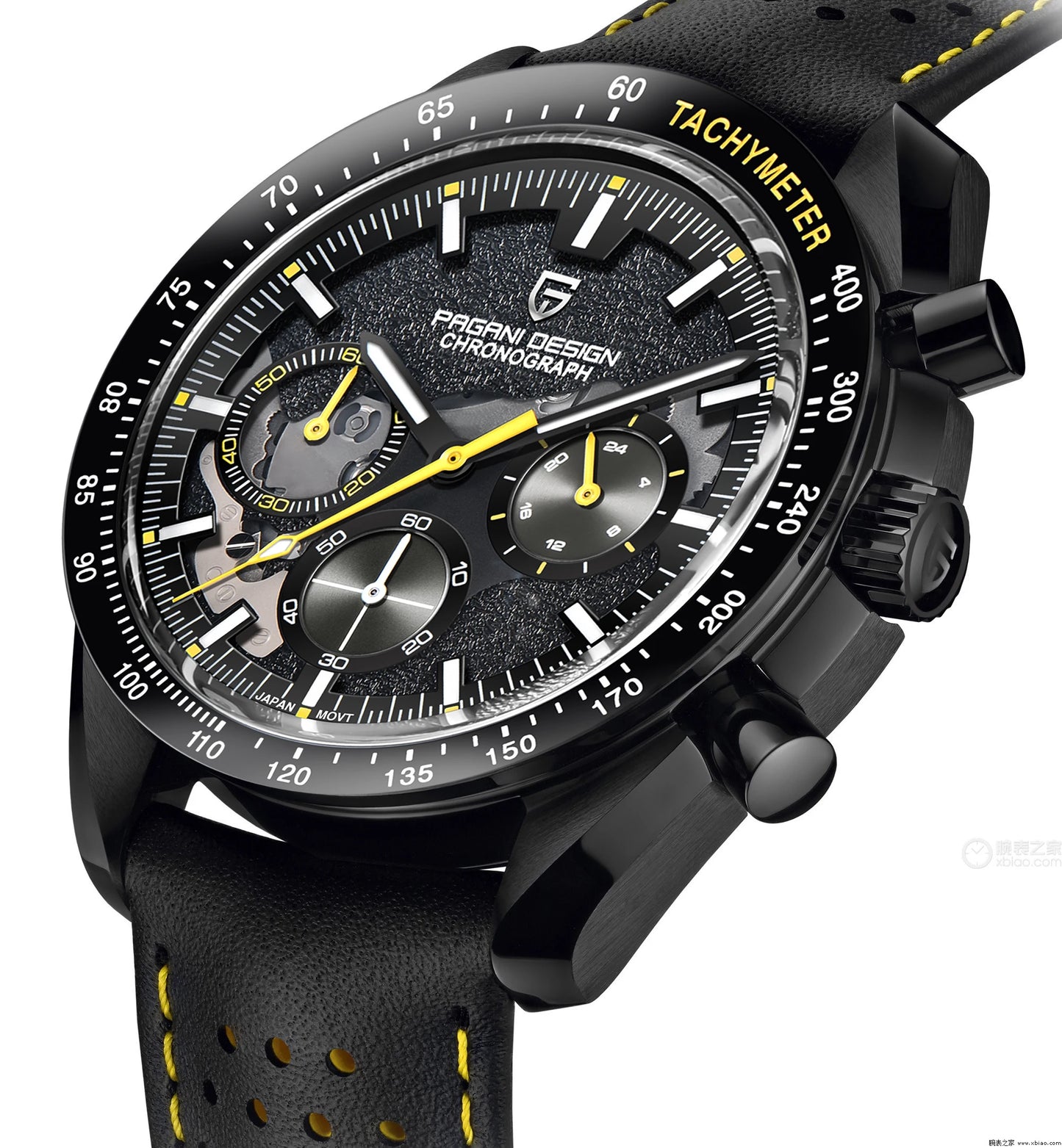 2025 New PAGANI DESIGN Moon Mens Quartz Watches Men Luxury Watch For Man Chronograph AR Sapphire Mirror Sports Waterproof Gift
