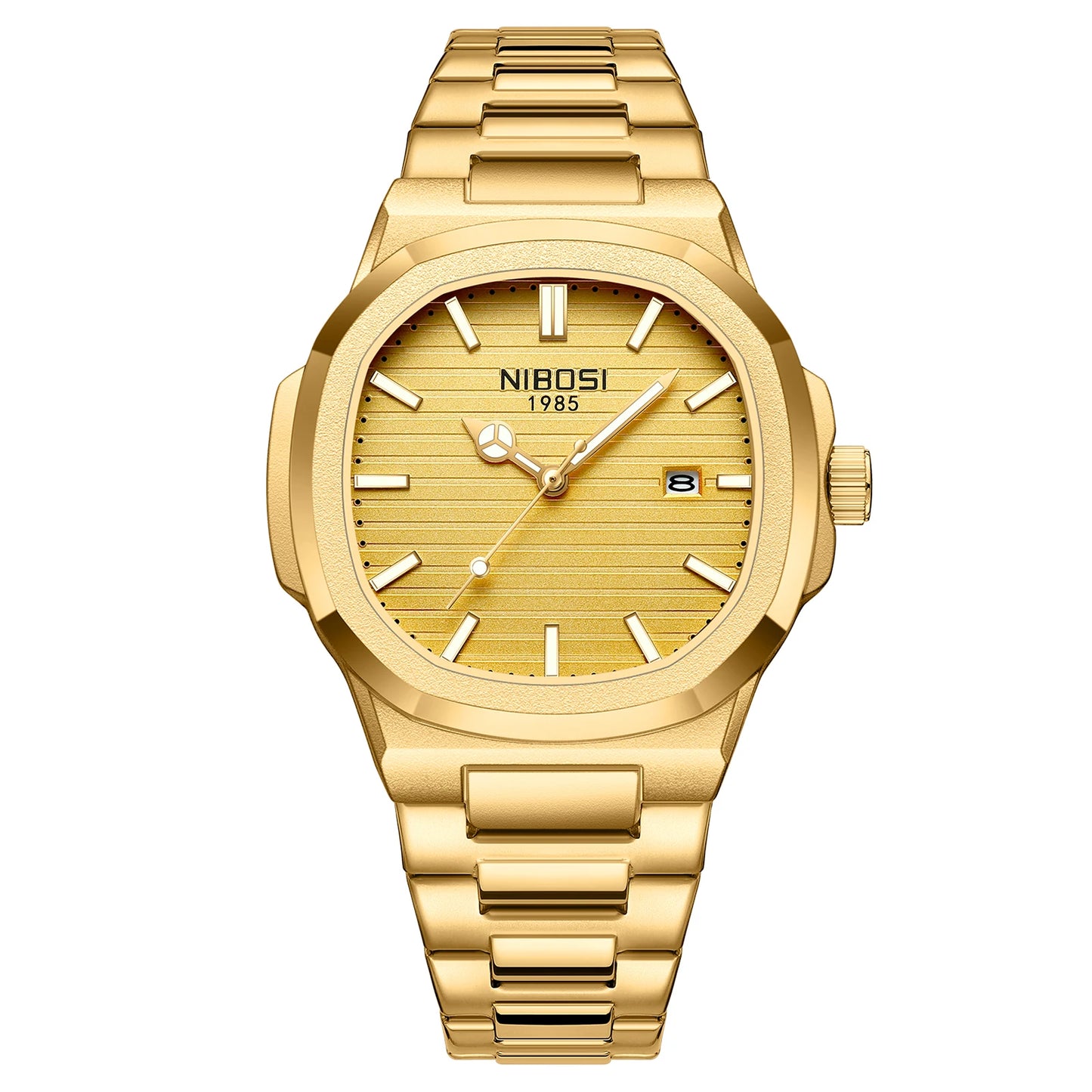 2025 New Luxury Men Quartz Watches 30M Waterproof Automatic Date Watch Man Stainless Steel Sport Chronograph Watch for Men Clock