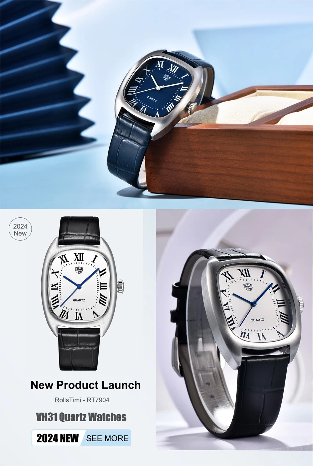 2025 New PAGANI DESIGN Moon Mens Quartz Watches Men Luxury Watch For Man Chronograph AR Sapphire Mirror Sports Waterproof Gift