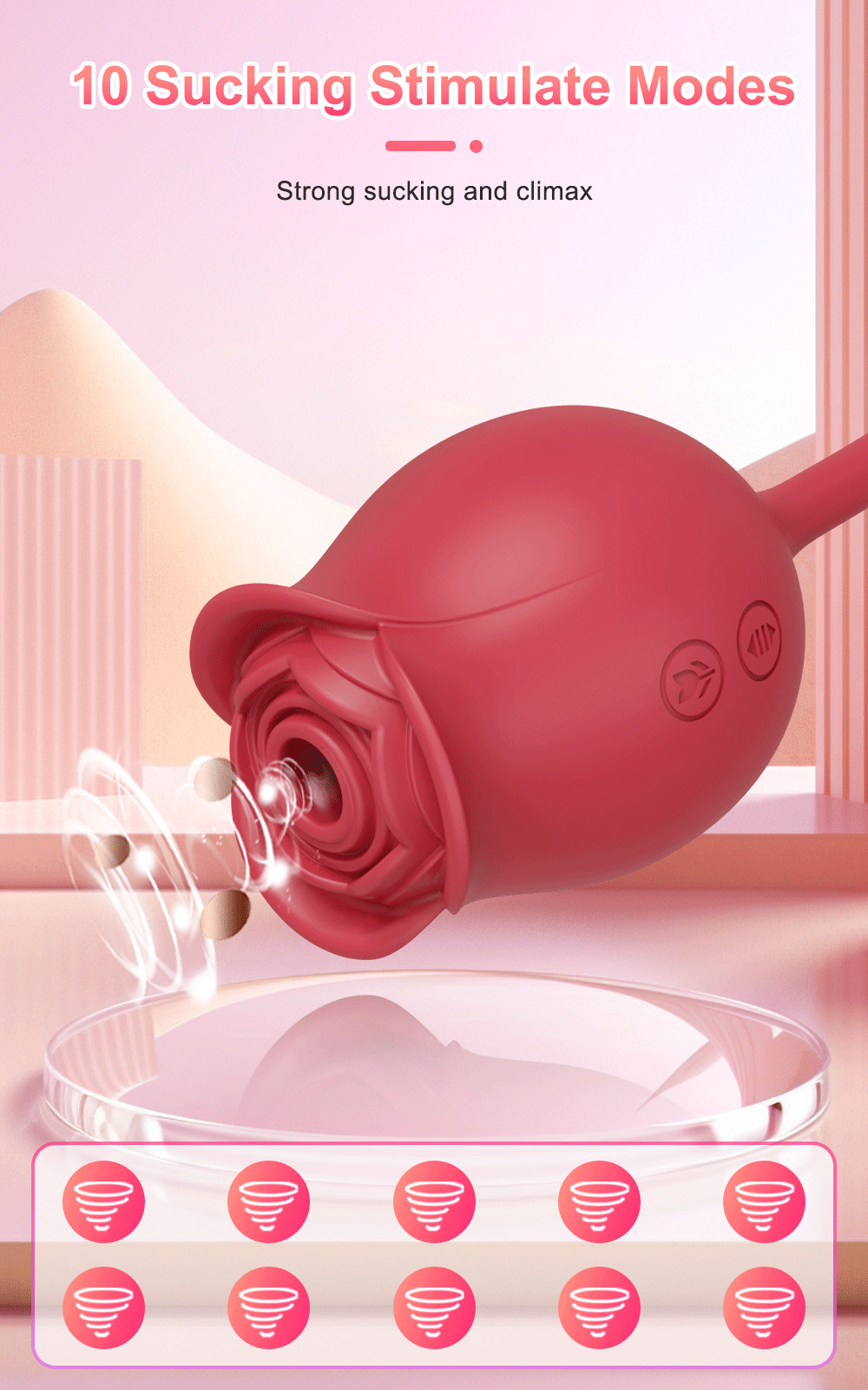 Sucking Thrusting Vibrator for Women Nipple Clit Stimulator Powerful Vibrating Egg Tongue Licking Clitoris Sucker Sexy Toy Dildo