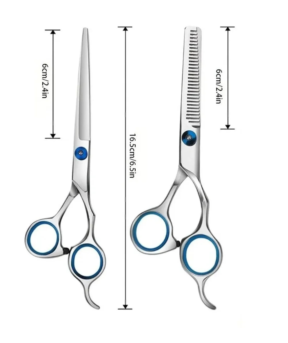High Quality Hair Scissors Stainless Steel Professional Hair Scissors Home DIY Salon Single/Set Hair Tools