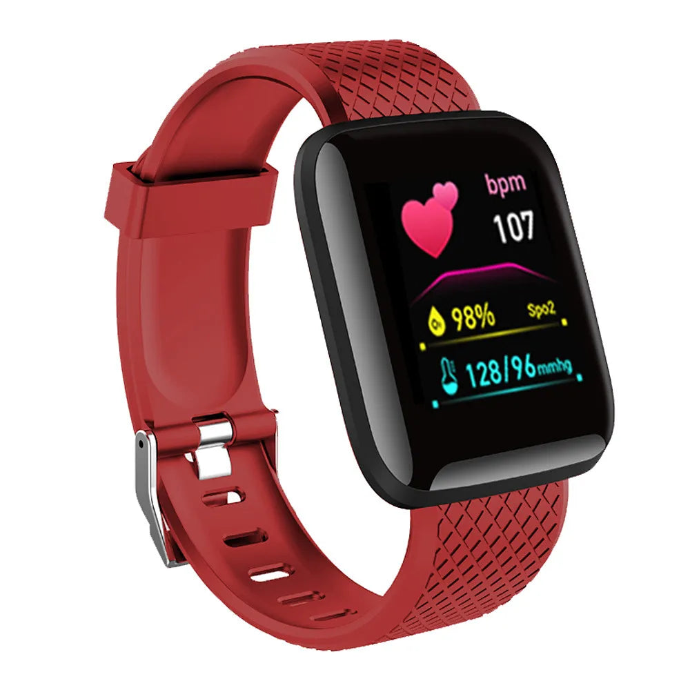 Smart Watches Fashion Sports Bracelet Multi-function USB Plug-in Charging Watches Women Fitness Men Smartwatch For Android Phone