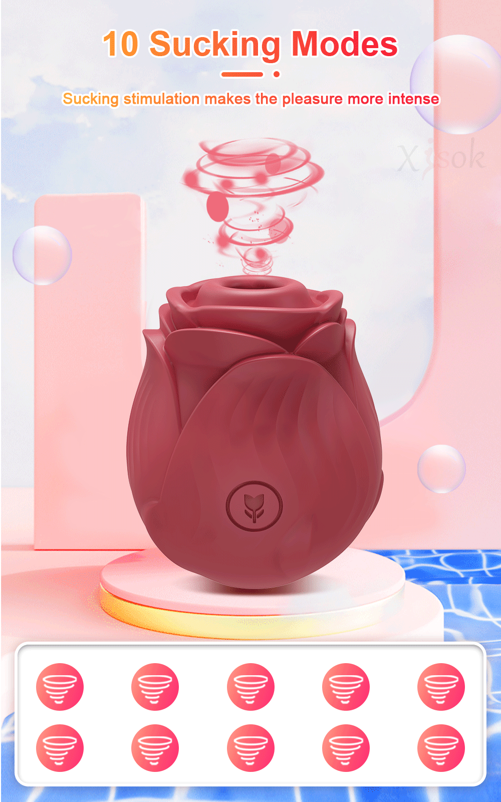 Sucking Thrusting Vibrator for Women Nipple Clit Stimulator Powerful Vibrating Egg Tongue Licking Clitoris Sucker Sexy Toy Dildo