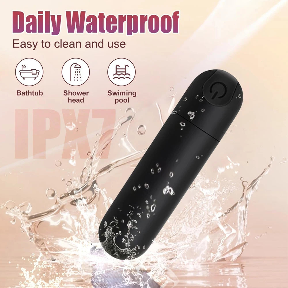 Mini Bullet Vibrator Powerful 10 Modes G-Spot Clitoral Stimulator  Vibrating Egg Vaginal Masturbation Massage Sex Toys For Women