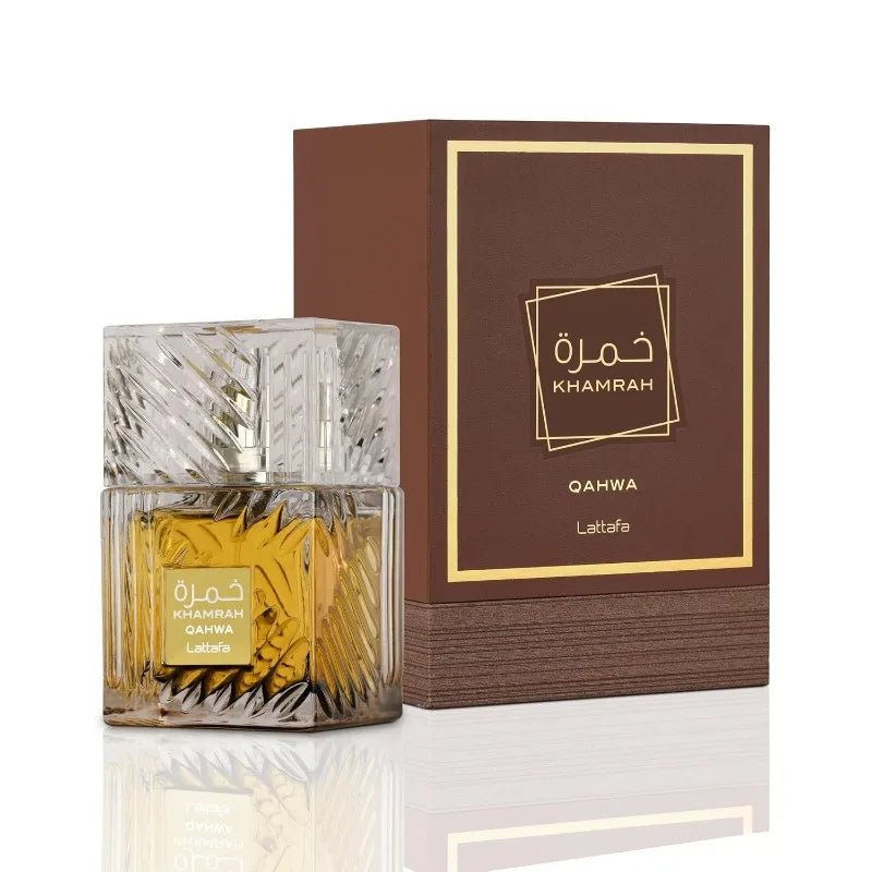 100ml Lattafa Khamrah Series Eau de Parfum Homme Spray Original Arab Perfumes Lasting Oriental Spicy Perfume Men's Cologne Gift