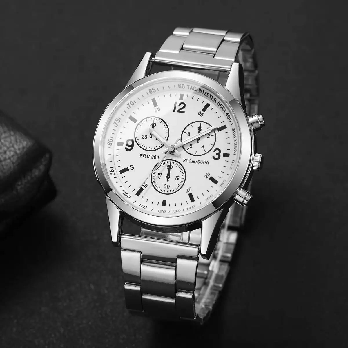 Fashion Men Business Watches Luxury Arabic Dial Men's Quartz Watch Reloj Hombre