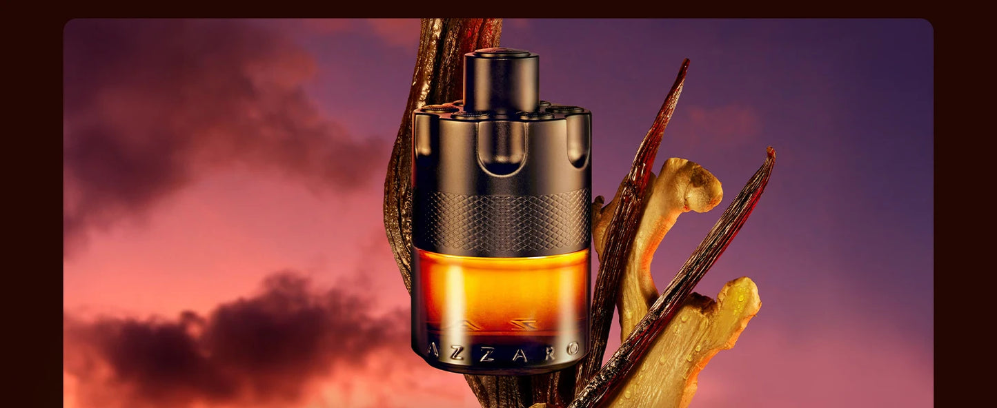 Azzaro The Most Wanted Parfum - Intense Mens Cologne - Spicy & Seductive Fragrance for Date Night - Irresistible Luxury Perfumes