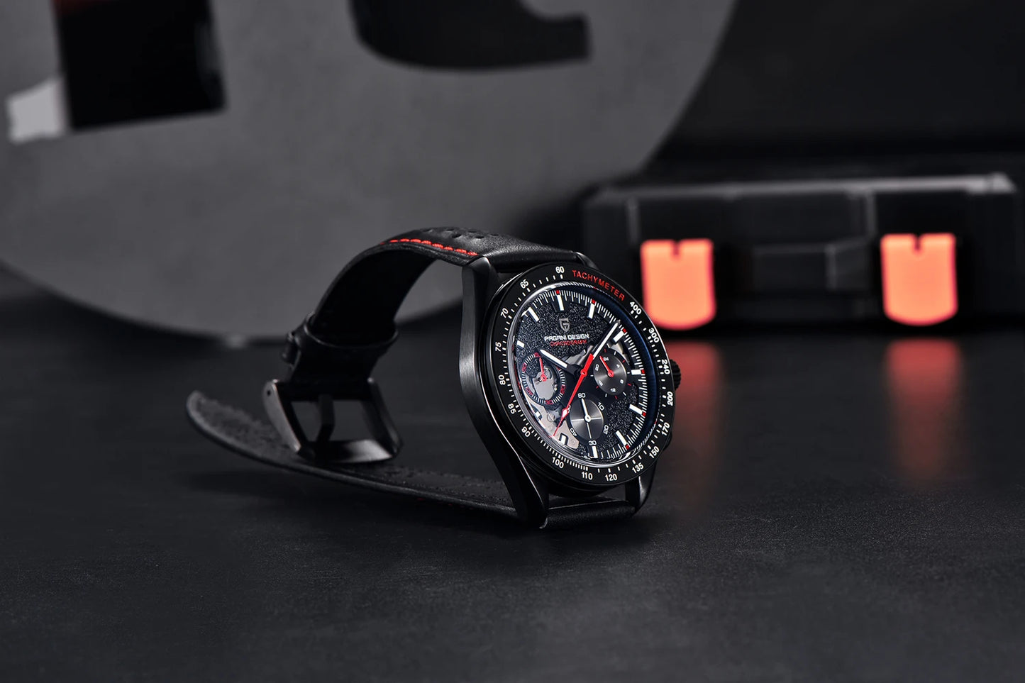 2025 New PAGANI DESIGN Moon Mens Quartz Watches Men Luxury Watch For Man Chronograph AR Sapphire Mirror Sports Waterproof Gift