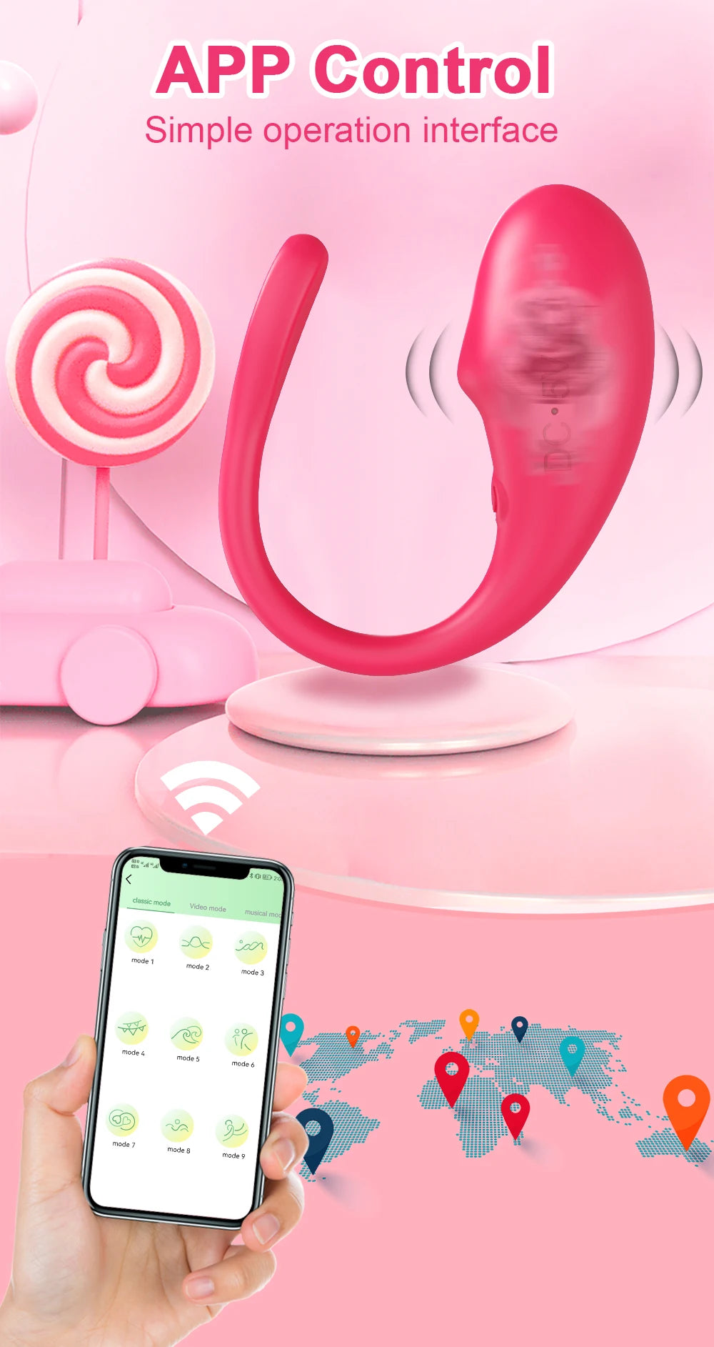 Wireless Bluetooth G Spot Dildo Vibrator for Women APP Remote Control Wear Vibrating Egg Clit Female Panties Sex Toys for Adults