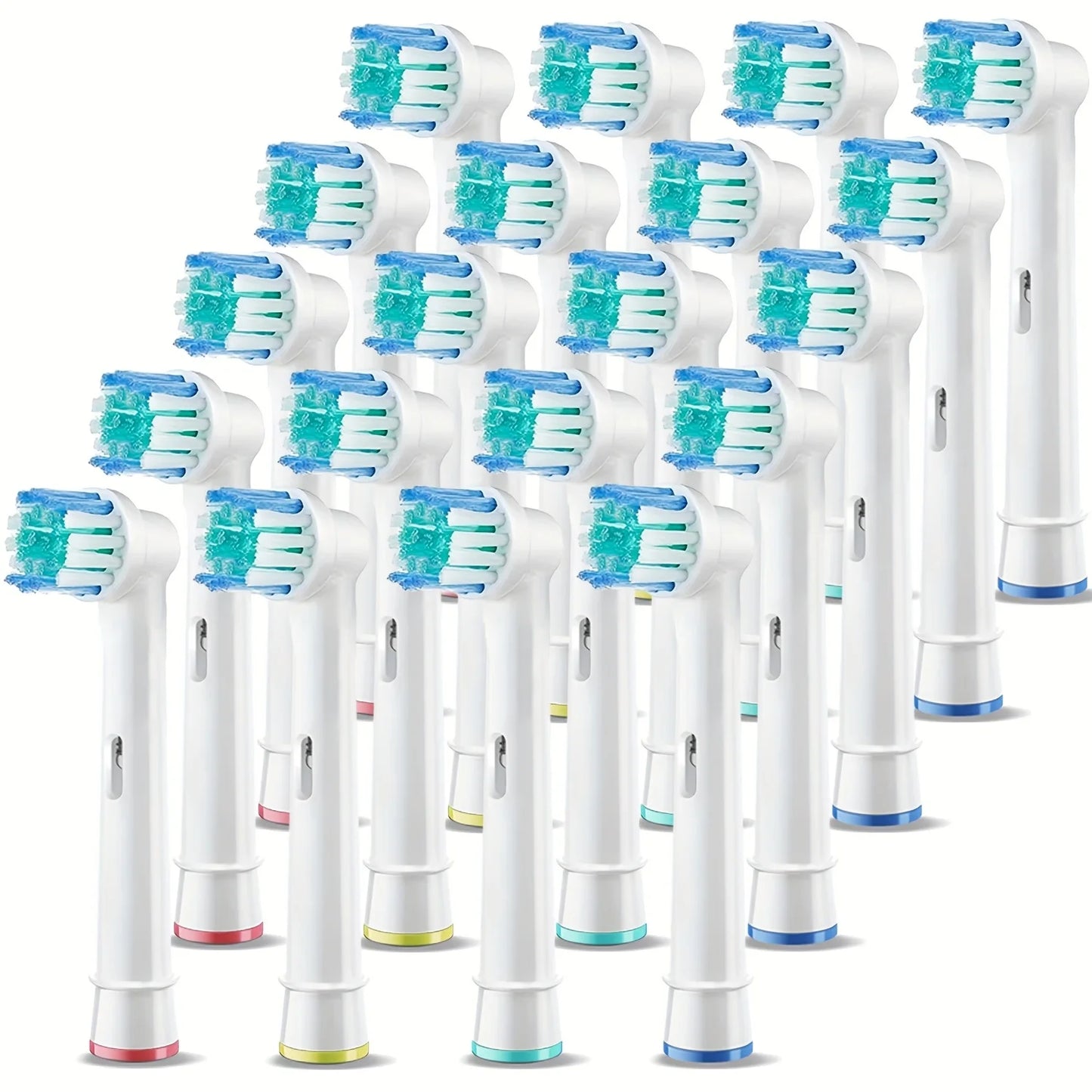 4pcs/12pcs/16pcs/20pcs Compatible With Oral-B Braun Replacement Toothbrush Heads - Professional Electric Toothbrush Heads