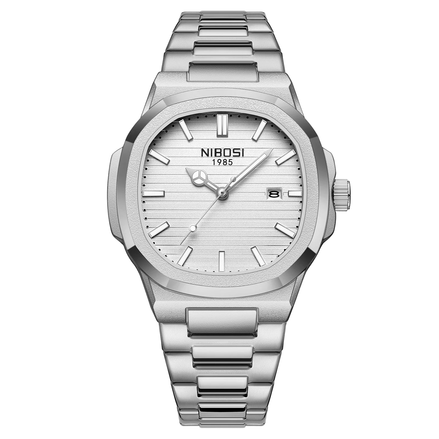 2025 New Luxury Men Quartz Watches 30M Waterproof Automatic Date Watch Man Stainless Steel Sport Chronograph Watch for Men Clock