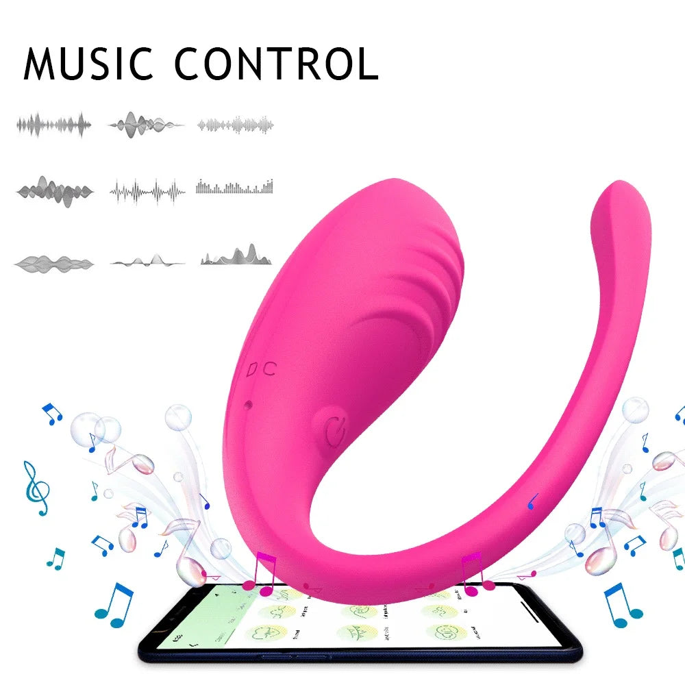APP Controlled Vaginal Vibrators G Spot 9 Speed Anal Vibrating Egg Massager Wearable Stimulator Adult Sex Toys for Women Couples