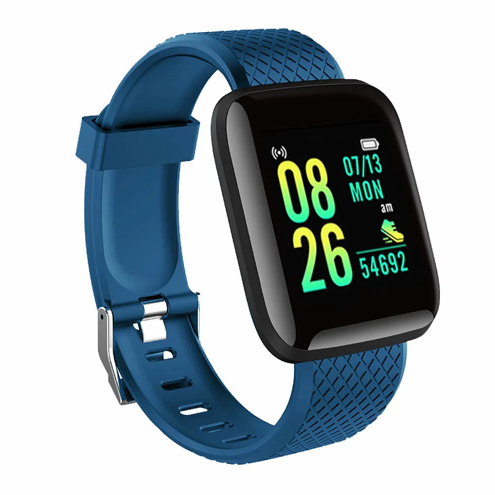 Smart Watches Fashion Sports Bracelet Multi-function USB Plug-in Charging Watches Women Fitness Men Smartwatch For Android Phone