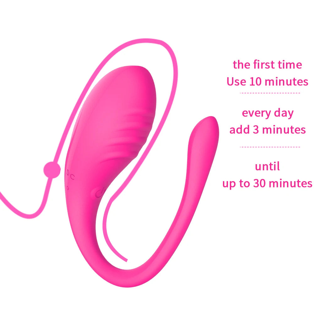 APP Controlled Vaginal Vibrators G Spot 9 Speed Anal Vibrating Egg Massager Wearable Stimulator Adult Sex Toys for Women Couples