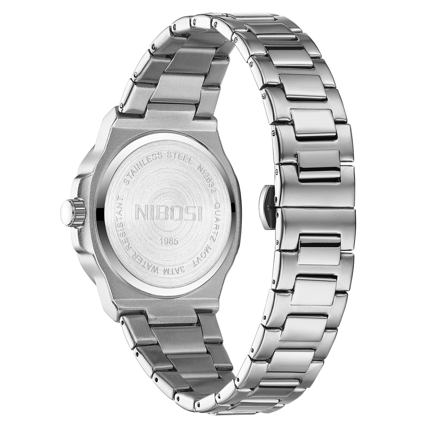 2025 New Luxury Men Quartz Watches 30M Waterproof Automatic Date Watch Man Stainless Steel Sport Chronograph Watch for Men Clock
