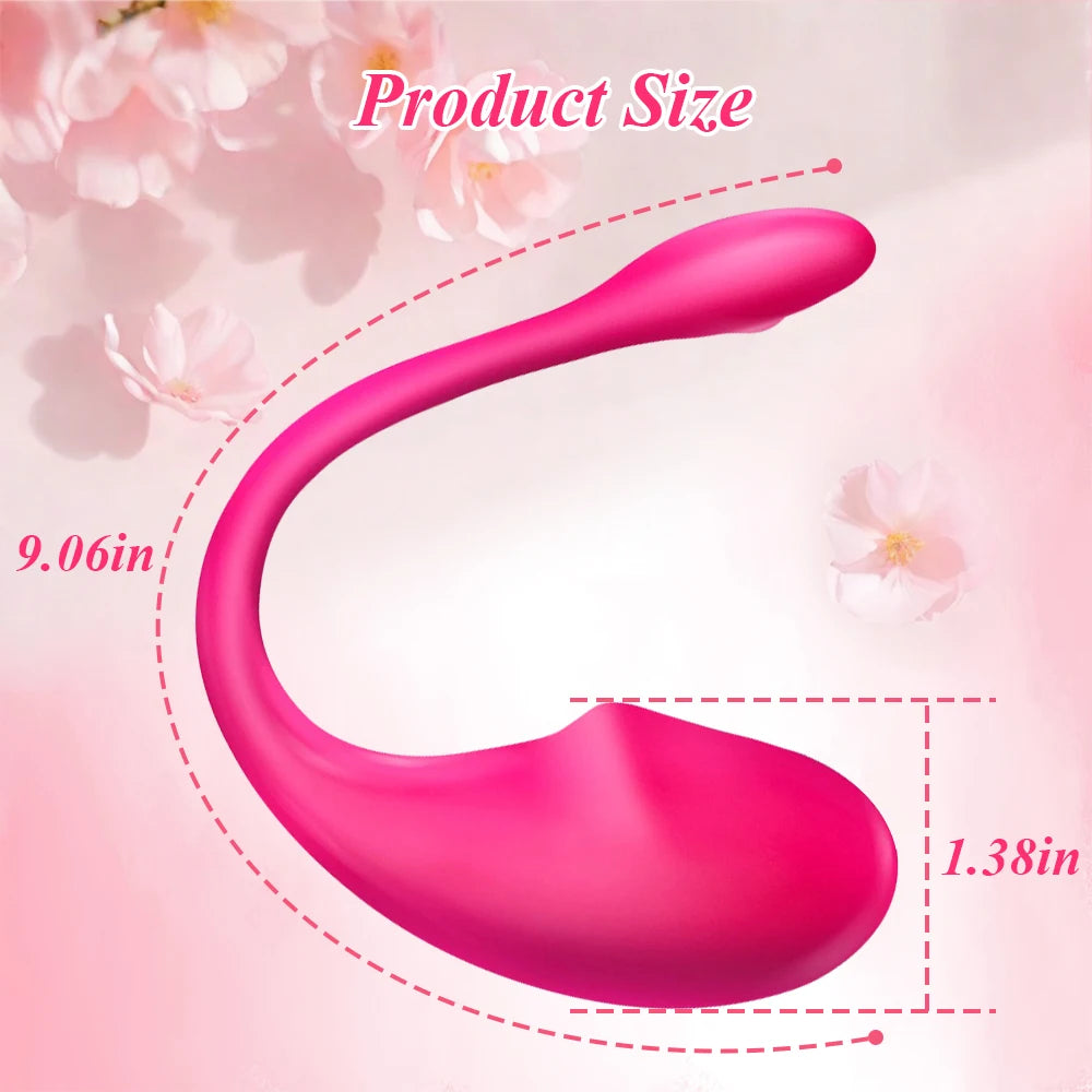 Wireless Bluetooth G Spot Dildo Vibrator for Women APP Remote Control Wear Vibrating Egg Clit Female Panties Sex Toys for Adults