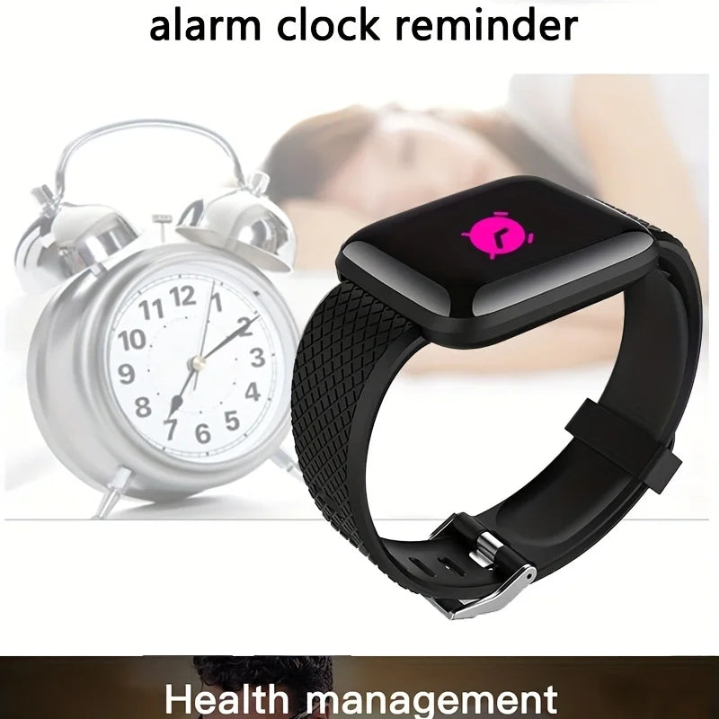Smart Watches Fashion Sports Bracelet Multi-function USB Plug-in Charging Watches Women Fitness Men Smartwatch For Android Phone