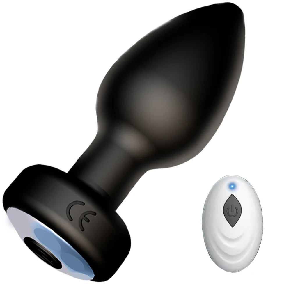 Anal Vibrator Butt plug Wireless Remote Control Men Prostate Massager Female Vagina Masturbator Sex Toy For Couples Sex Supplies