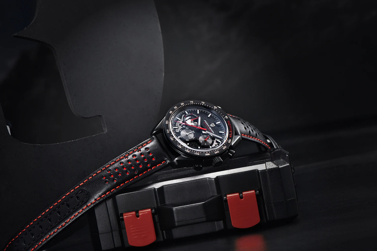 2025 New PAGANI DESIGN Moon Mens Quartz Watches Men Luxury Watch For Man Chronograph AR Sapphire Mirror Sports Waterproof Gift