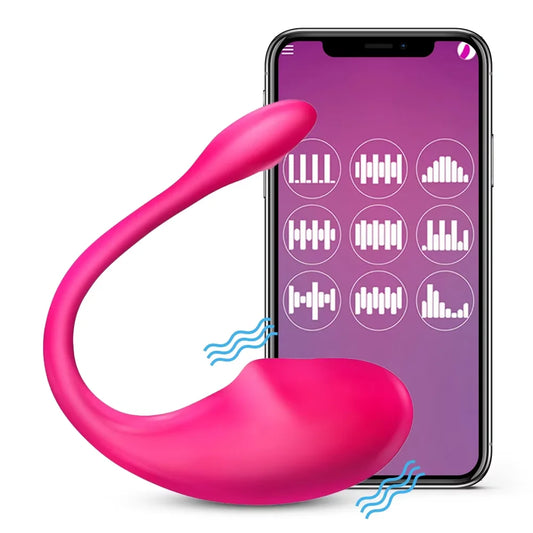 Wireless Bluetooth G Spot Dildo Vibrator for Women APP Remote Control Wear Vibrating Egg Clit Female Panties Sex Toys for Adults