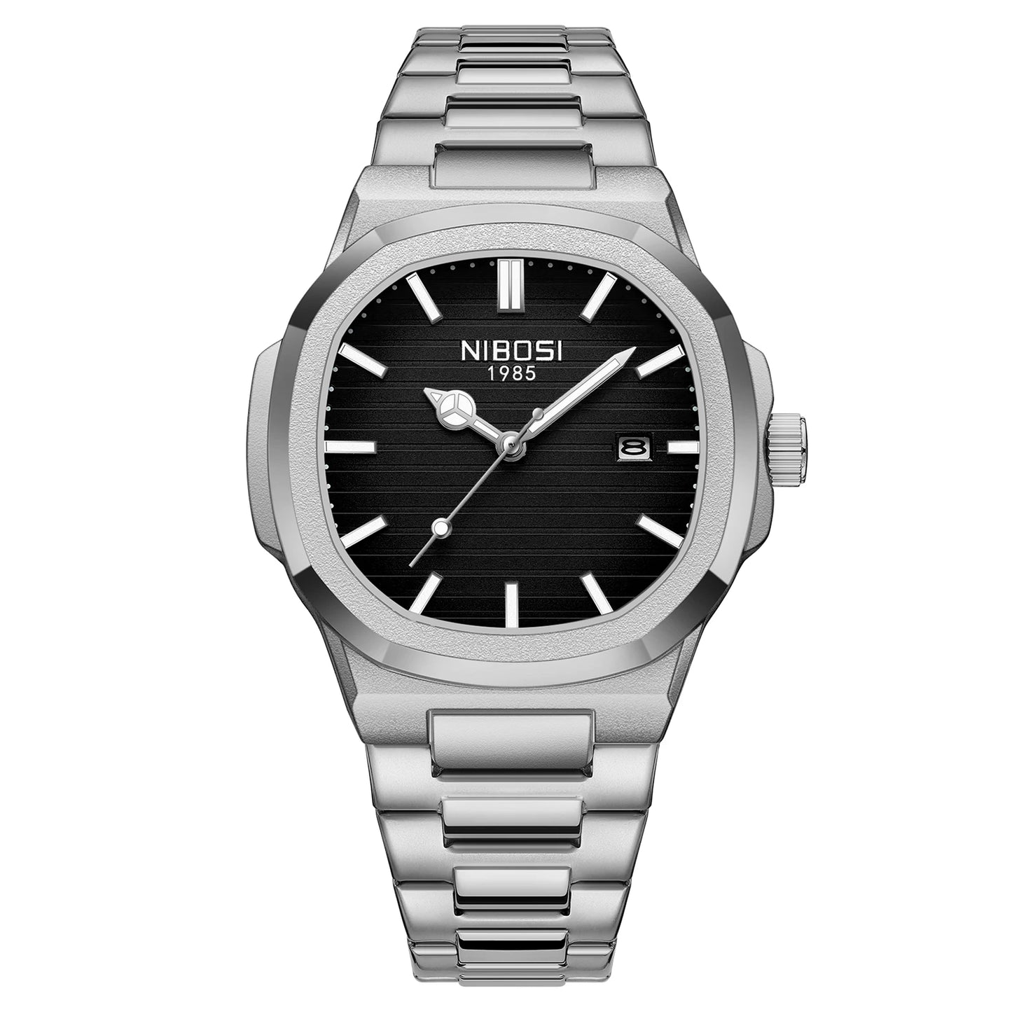 2025 New Luxury Men Quartz Watches 30M Waterproof Automatic Date Watch Man Stainless Steel Sport Chronograph Watch for Men Clock
