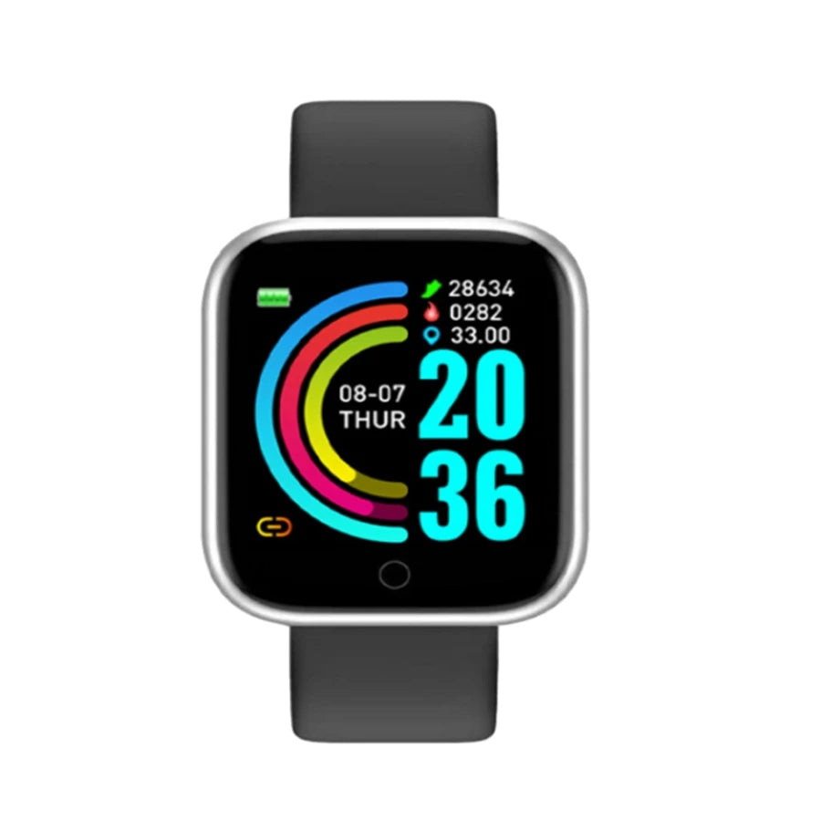 Smart Watches Fashion Sports Bracelet Multi-function USB Plug-in Charging Watches Women Fitness Men Smartwatch For Android Phone