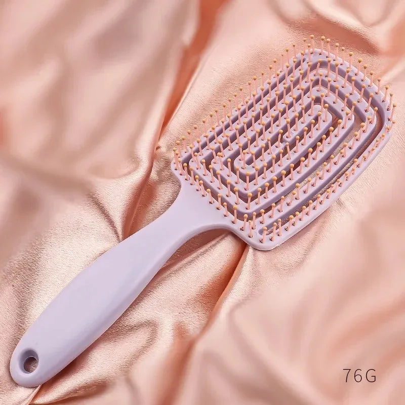 1pcs Massage Combs Salon Wet Hair Brush Women's Hairdressing Styling Hairdressing Tools Anti static Exfoliating Combs