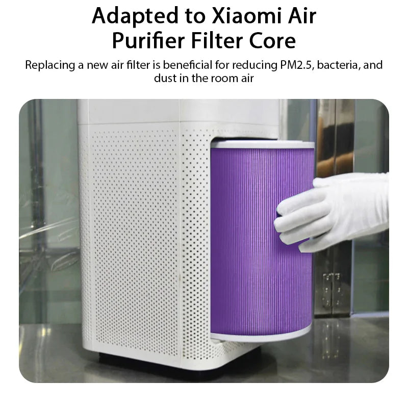 HOMEFISH Air Filter For Xiaomi Air Purifier Pro/1/2/3/2H/2C/2S/3H/3C Filter Carbon Haze Anti Bacteria Formaldehyde Air Purifier