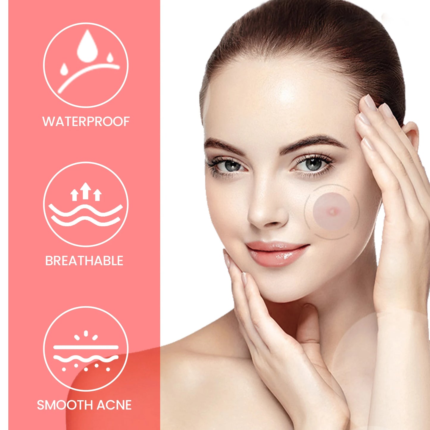200Pcs Repair Acne Patch Fade Blemishes Pimple Marks Closed Acne Blemishes Hydrocolloid Star Shaped Cover Acne Pimple Patch