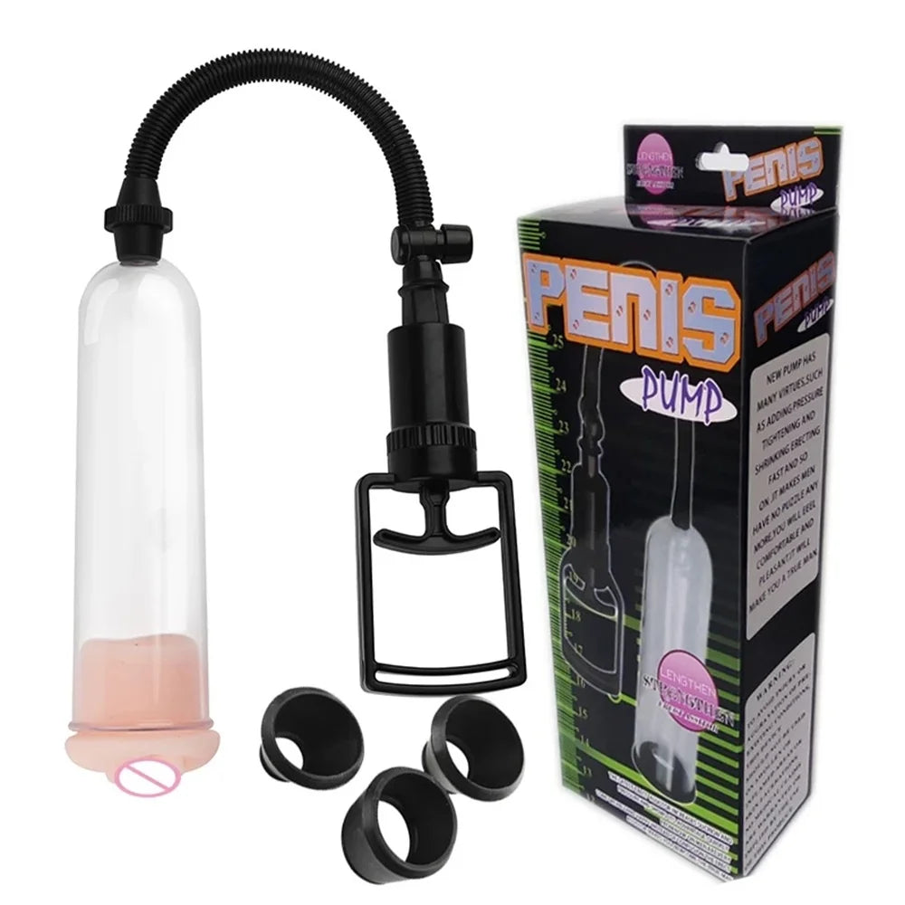 Penis Pomp Vacuum For Pump Voor Penis vergroting Male Enhancement Erectie Cock Pomp Masturbator Penis Trainer Sex Toys for Man