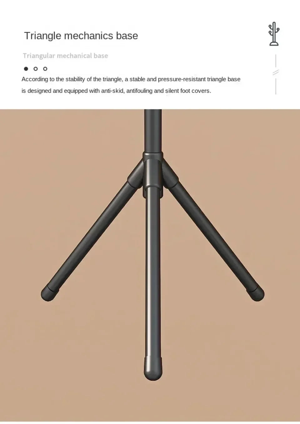 Tree Branch Coat Rack – Floor‑to‑Ceiling Freestanding Clothes & Hat Holder with Hooks for Bedroom, Entryway, Living Room