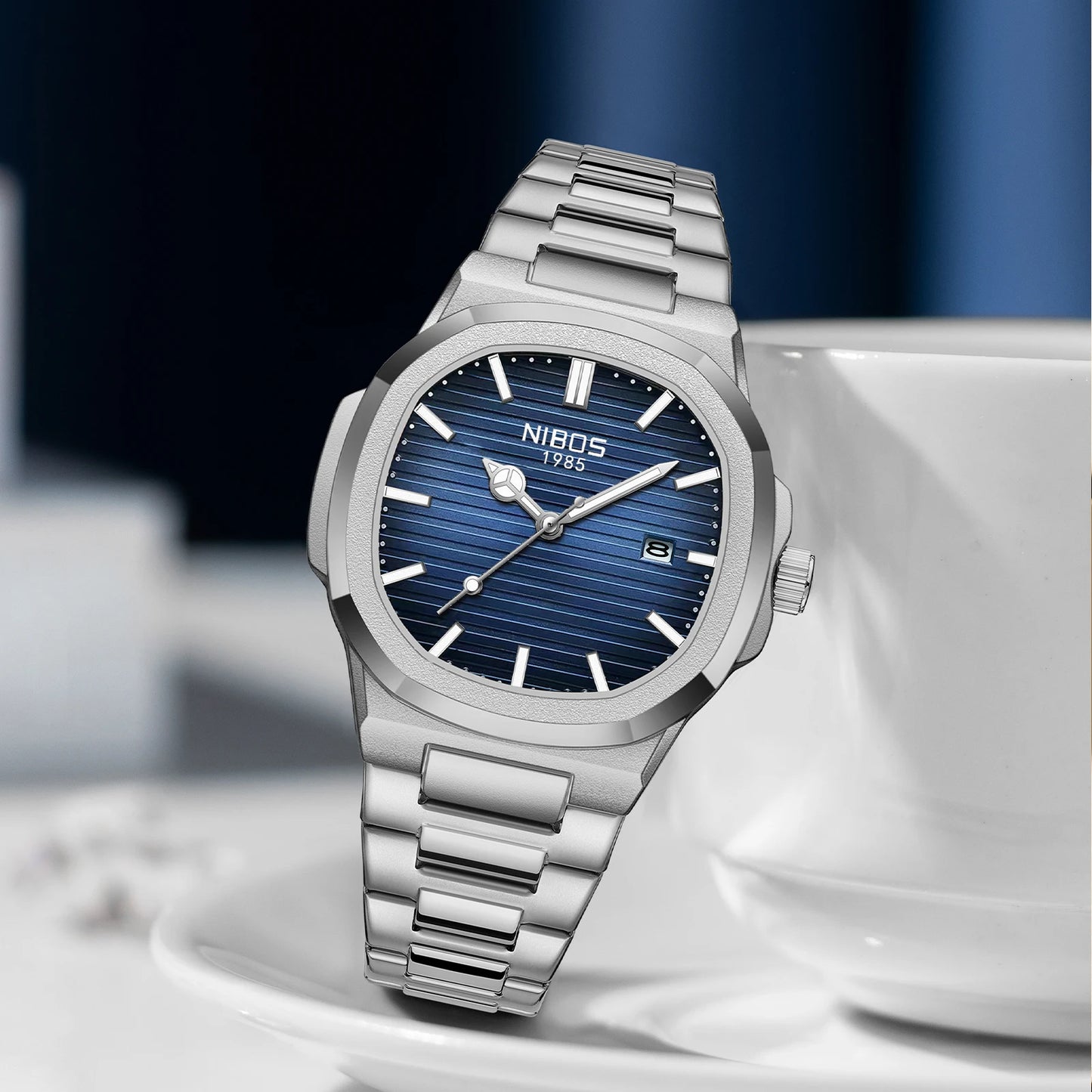 2025 New Luxury Men Quartz Watches 30M Waterproof Automatic Date Watch Man Stainless Steel Sport Chronograph Watch for Men Clock