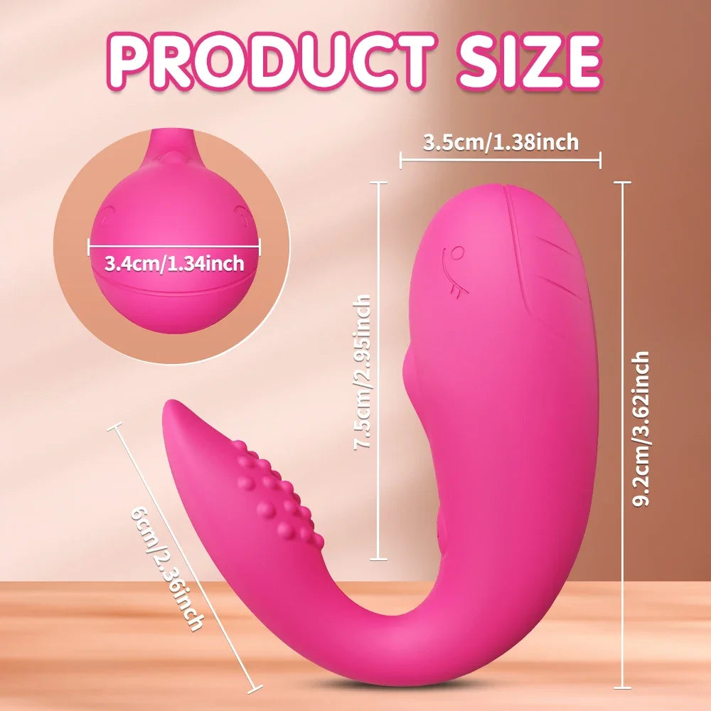 Wearable APP Vibrator Female Masturbation Egg Bluetooth Clit G Spot Stimulator Adult Toys Sextoy
