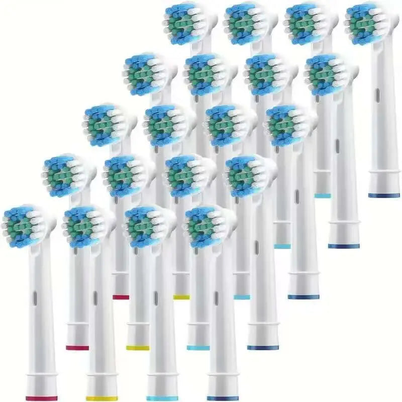 4pcs/12pcs/16pcs/20pcs Compatible With Oral-B Braun Replacement Toothbrush Heads - Professional Electric Toothbrush Heads