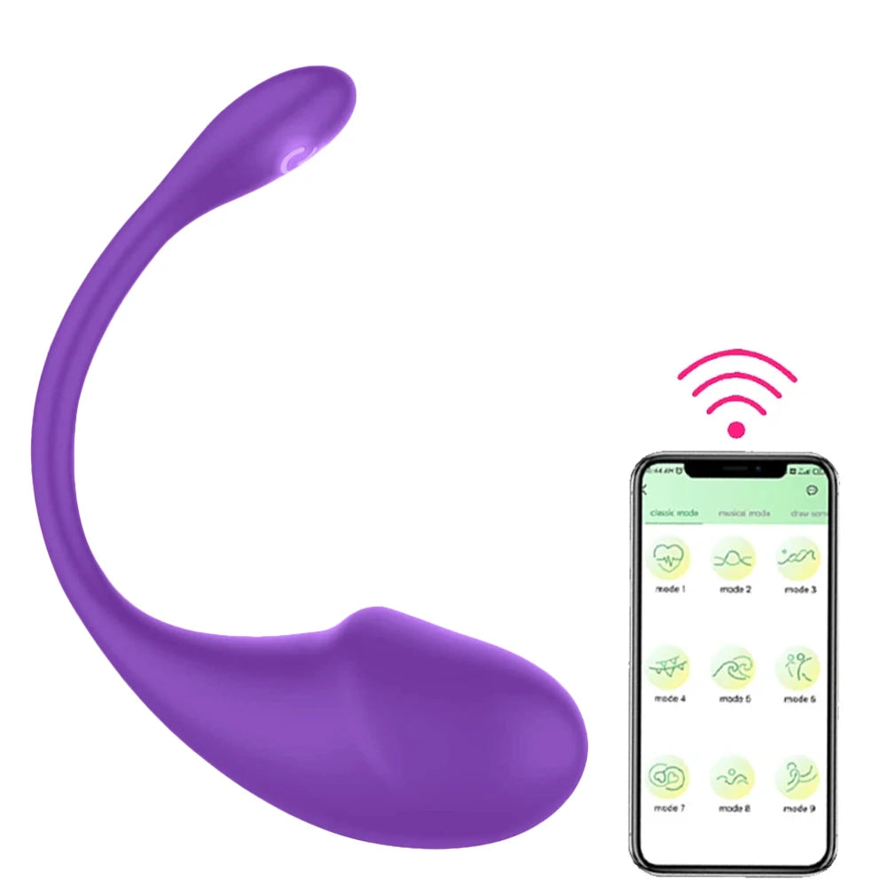 Wireless Bluetooth G Spot Dildo Vibrator for Women APP Remote Control Wear Vibrating Egg Clit Female Panties Sex Toys for Adults