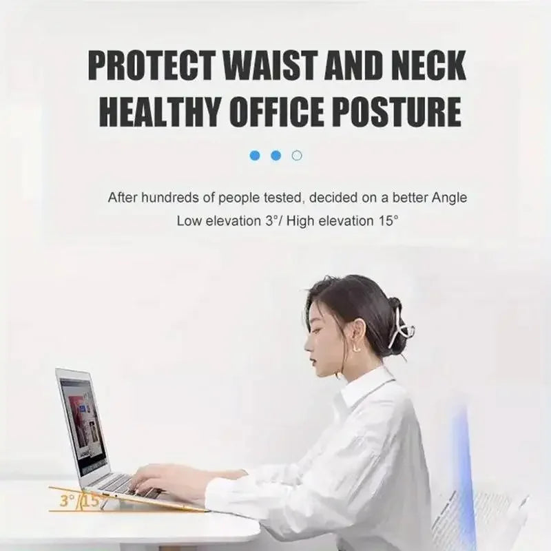 2pcs/Set Laptop Stand for Computer Keyboard Stand Riser Aluminum Mini Portable Laptop Stands for Notebook