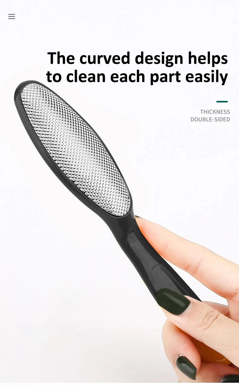 8/10-in-1 Professional Pedicure Kit Stainless Steel Callus Shavers Get Soft Smooth Feet with Stainless Steel Foot Care Tools
